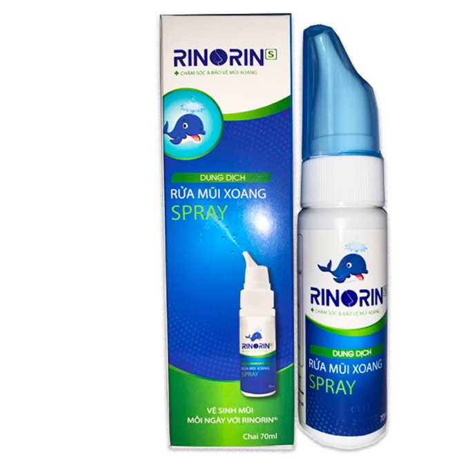 Bộ 3 sản phẩm Rinorin vệ sinh mũi xoang cho người lớn và trẻ em - Minh Tiến Phát