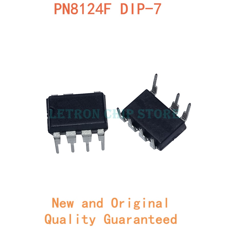 Set 10 Chip Điện Tử Ic Pn8124f Dip7 Pn8124 Dip-7 Dip Novo E