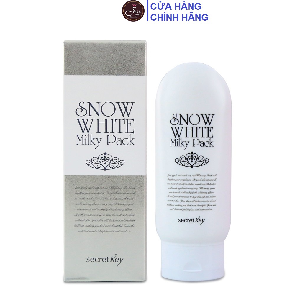 Kem Dưỡng Trắng Toàn Thân Snow White Milky Pack 200g