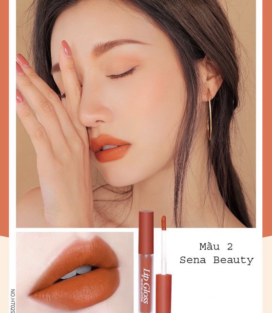 Set son kem lì 6 cây Heng Fang size lớn Sena Beauty