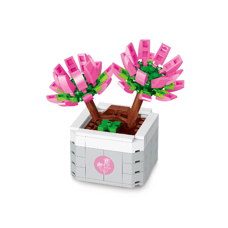 Bộ Đồ Chơi Lego Xếp Hình Chậu Cây Cảnh Độc Đáo