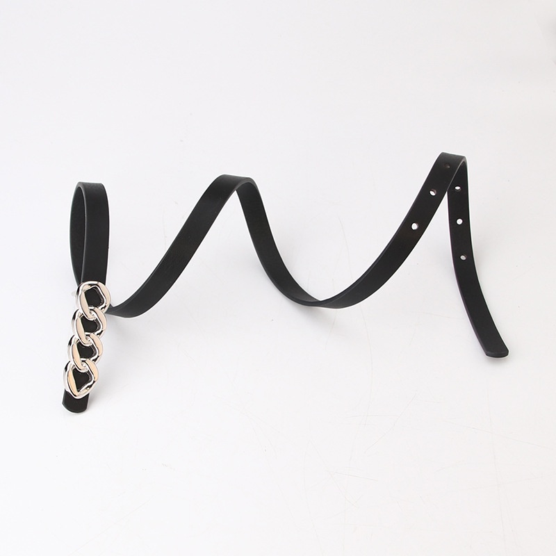 Dây thắt lưng Haimeikang phối xích thời trang phong cách retro dành cho nữ