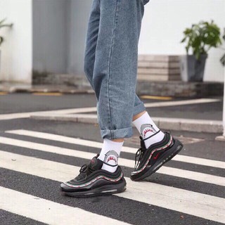 Tất cá mập Nam Unisex - Vớ cao cổ cá mập