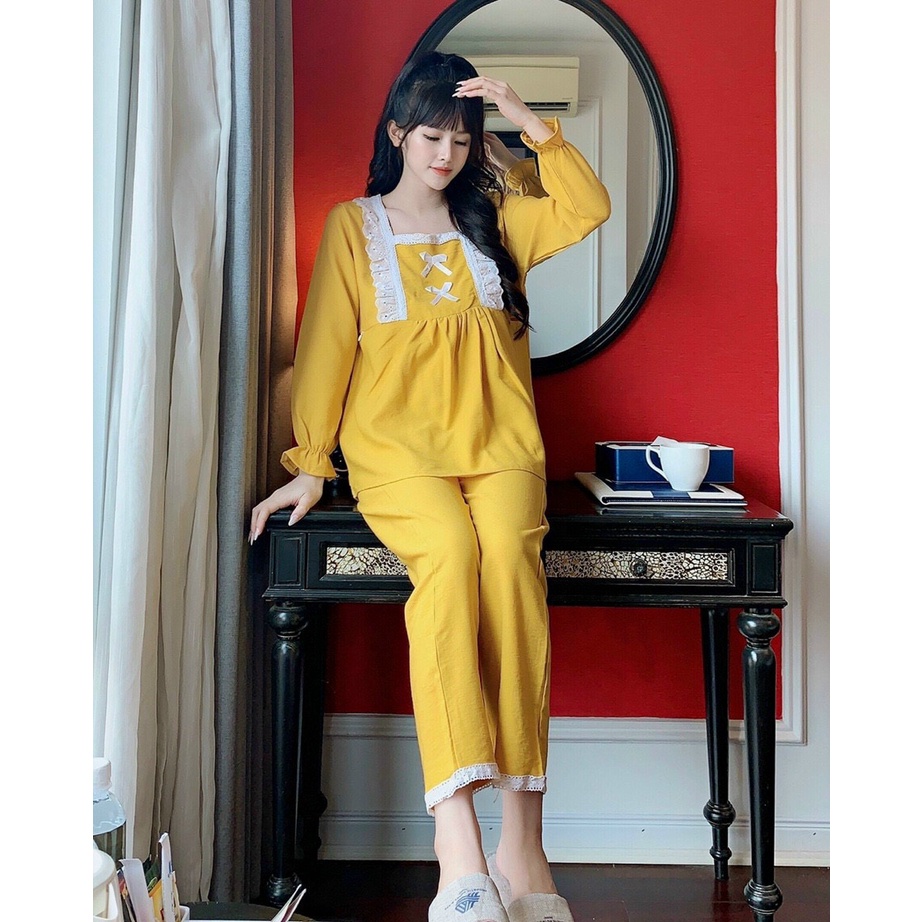 Bộ bầu Sau Sinh chất nỉ nhung siêu ấm áp mùa ĐÔNG - 𝐁𝐃𝟒𝟓