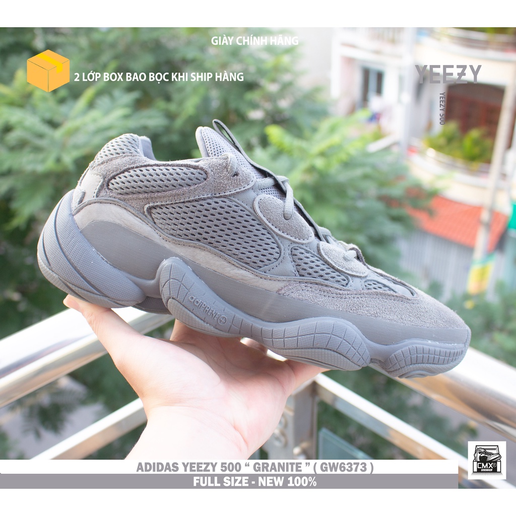 [ HÀNG CHÍNH HÃNG ] GIày Adidas Yeezy 500 Granite ( GW6373 ) - REAL AUTHENTIC 100%