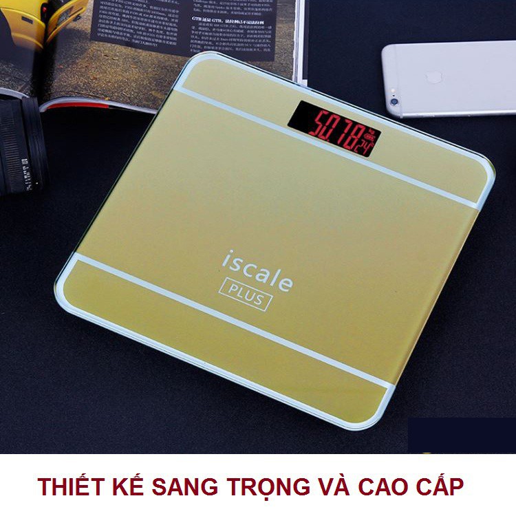 CÂN ĐIỆN TỬ SỨC KHỎE  BẢO HÀNH CHÍNH HÃNG ISCALE