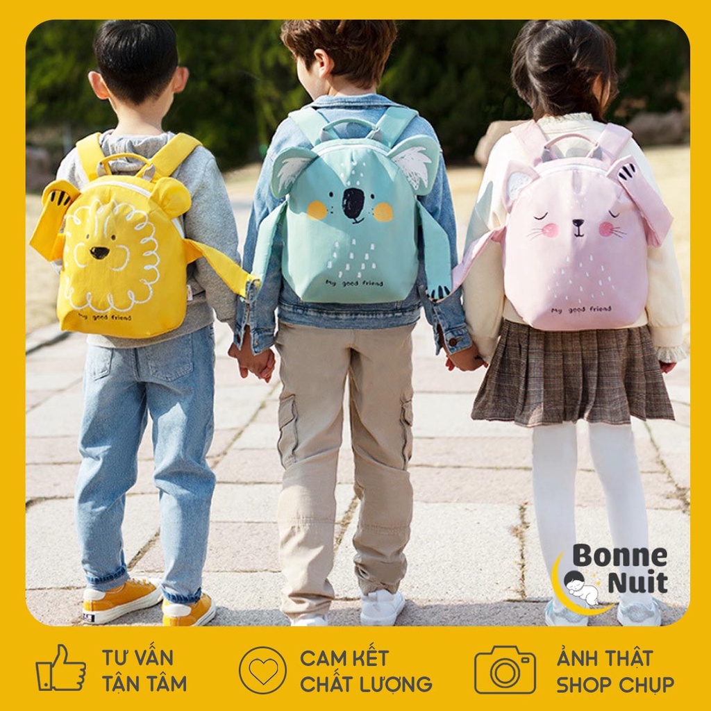 Balo Good Friends đi học, đi chơi siêu nhẹ, siêu mềm và chống nước cho bé