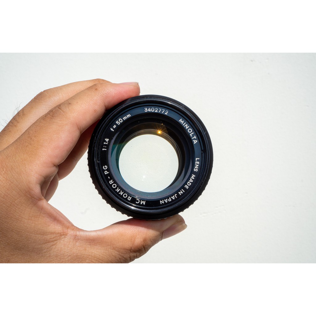Lens Minolta MC 50mm f1.4