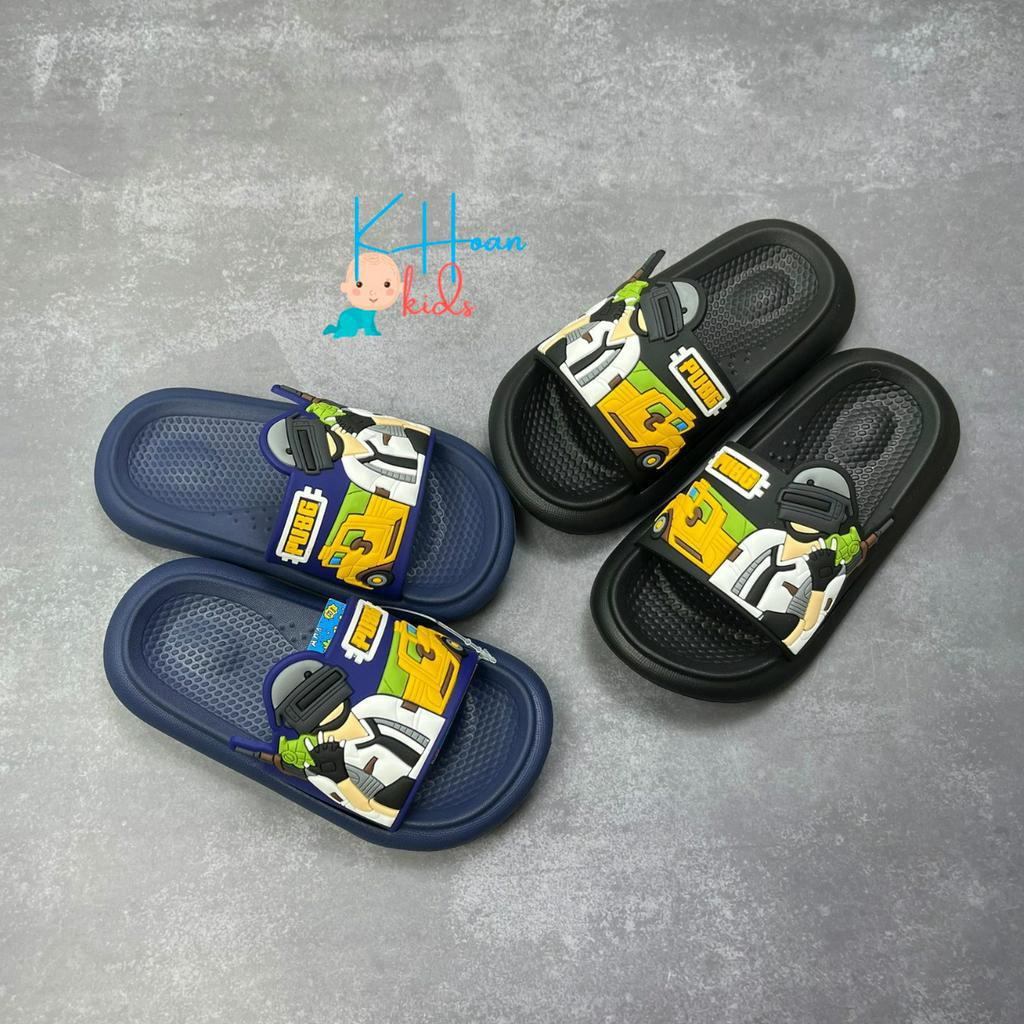 Dép lê cho bé trai PUG 2 màu chất liệu EVA