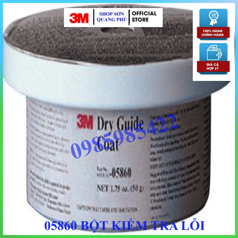 Bột kiểm tra lỗi 3M 05860 bột than kiểm tra bề mặt sơn  Bộ kiểm tra lỗi 3M 05861 SONQUANGPHU8856
