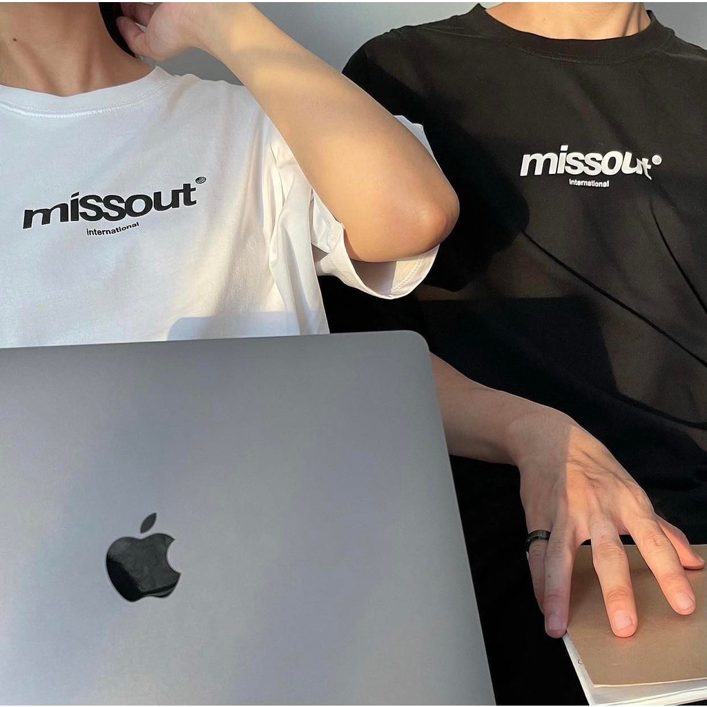 Áo Thun Cotton Unisex Form Rộng Tay Lỡ Oversize BASIC MISSOUT SS5