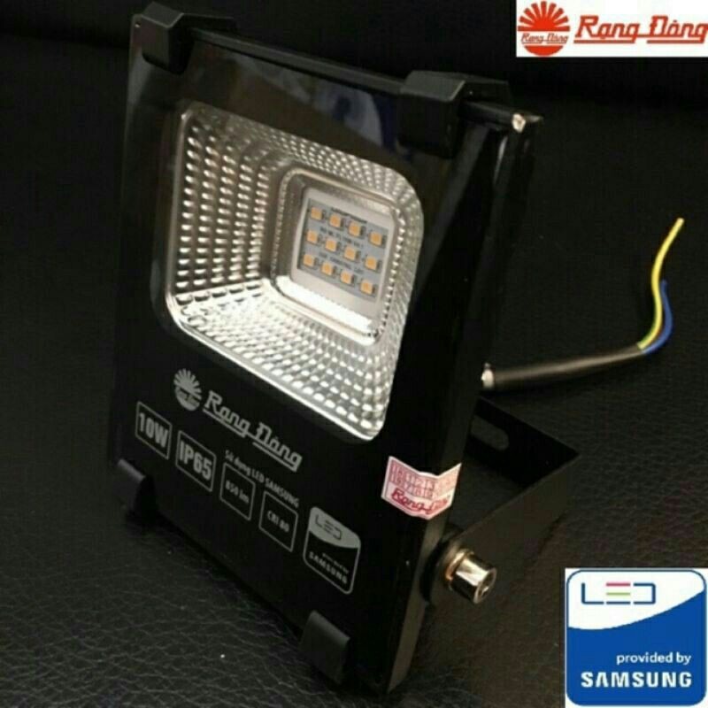 Đèn Pha LED 10W RẠNG ĐÔNG IP65,Chống Bụi, Chống Nước. CHÍNH HÃNG