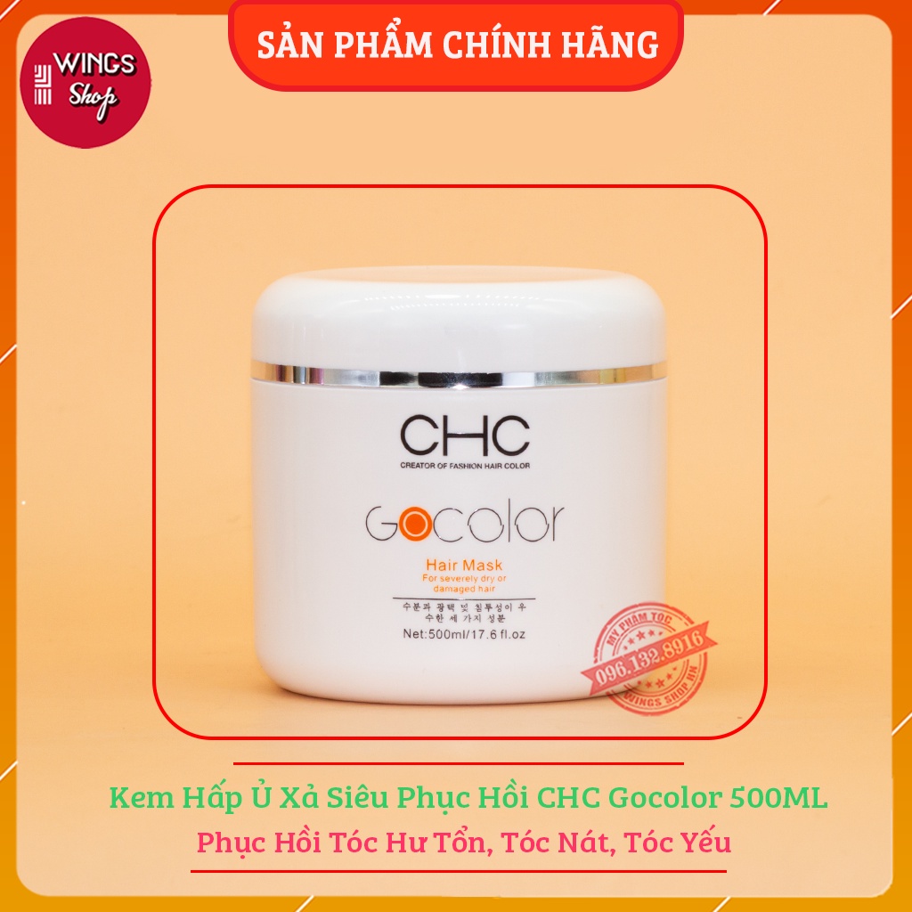 Ủ Tóc CHC Hàn Quốc, Kem Ủ Tóc Phục Hồi Tóc Hư Tổn Tóc Nát và Tóc Yếu | Wings Shop