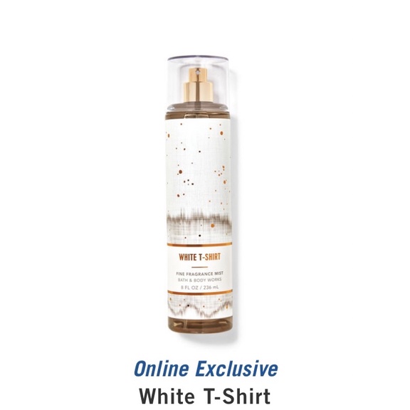 Xịt thơm bath& body works WHITE T-SHIRT.
