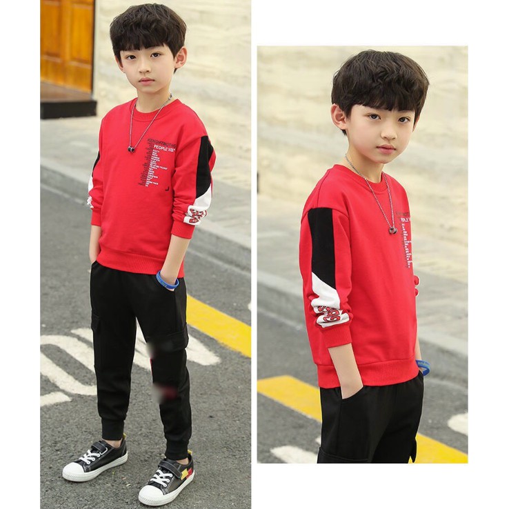 Bộ quần áo thu đông &quot;STORM&quot; 14-45kg dành cho bé trai 4-14 tuổi. Thiết kế đẹp, năng đông, hàng may kỹ.