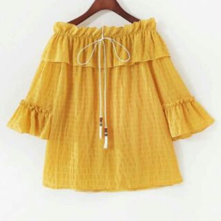 [ Order ] - Áo trễ vai tay lỡ