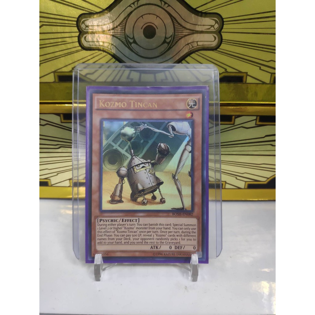 [ Dưa Hấu Yugioh ] Lá bài thẻ bài Kozmo Tincan - Ultra Rare - Tặng bọc bài nhựa bảo quản