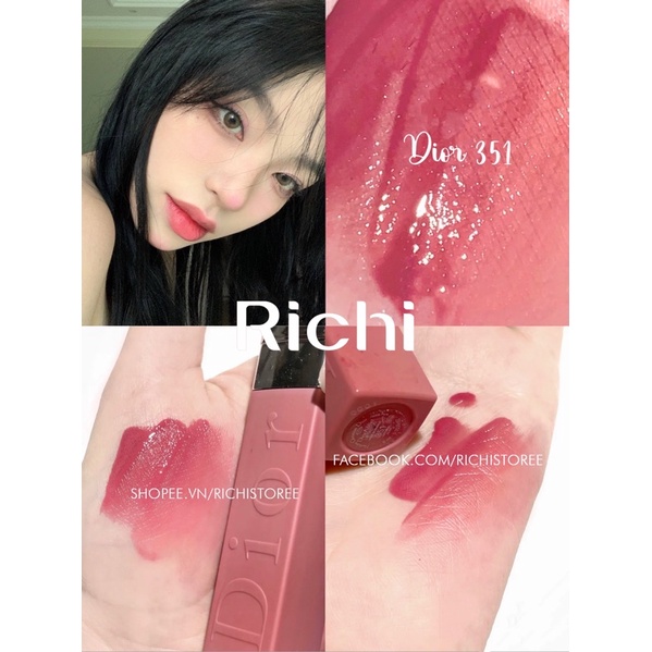 Son kem Dior Lip tattoo 541 421 771 251 351 491 mẫu 2022