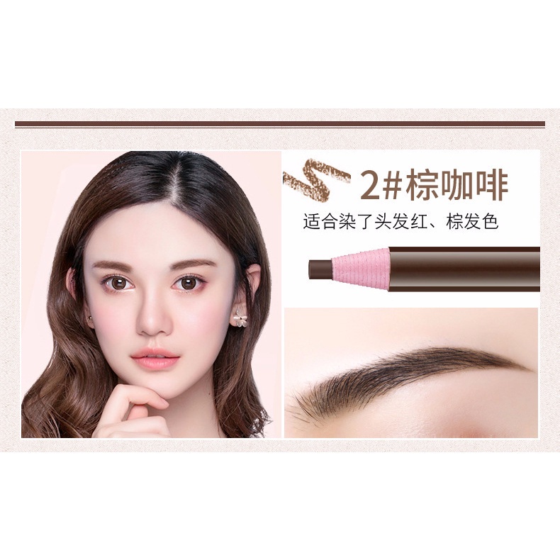 Bút chì kẻ lông mày dạng cuộn mềm mại chống thấm nước 1818 | BigBuy360 - bigbuy360.vn