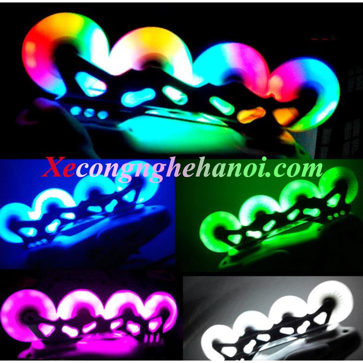 Bánh sau xe Drift 360 và bánh Patin có đèn