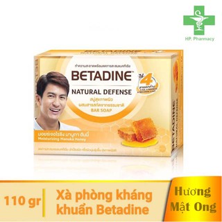 Xà Phòng Kháng Khuẩn Tự Nhiên BETADINE NATURAL DEFENSE Thái Lan (110 gr)