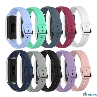 Dây đeo thay thế chất liệu silicon màu đen cho samsung galaxy fit sm-r370