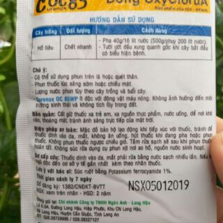 Thuốc nấm Coc85