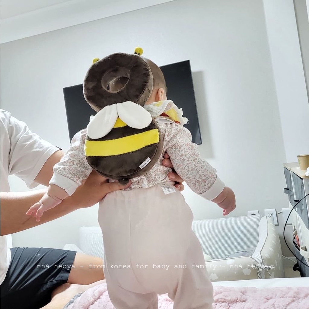 GỐI BẢO VỆ ĐẦU AGUARD HÌNH CON ONG CHO BÉ HÀN QUỐC