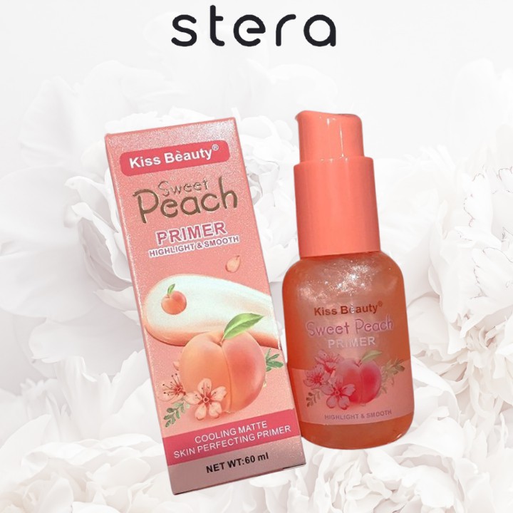 [SALE SẬP SÀN] Primer trang điểm Sweet Peach Kiss Beauty hương đào FREESHIP TOÀN QUỐC