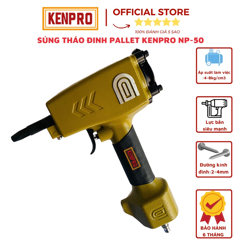 Súng Tháo Đinh Gỗ Pallet KENPRO NP-50