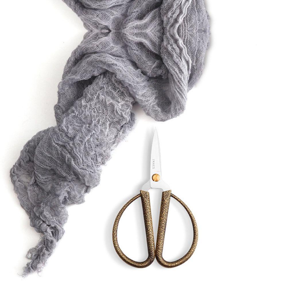 Kéo Cắt Vải Thêu Chữ Thập Đa Năng Phong Cách Retro Cho Thợ May