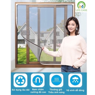 COMBO Khung Lưới chống muỗi nam châm tích hợp tháo ráp tiện lợi Thế hệ mới
