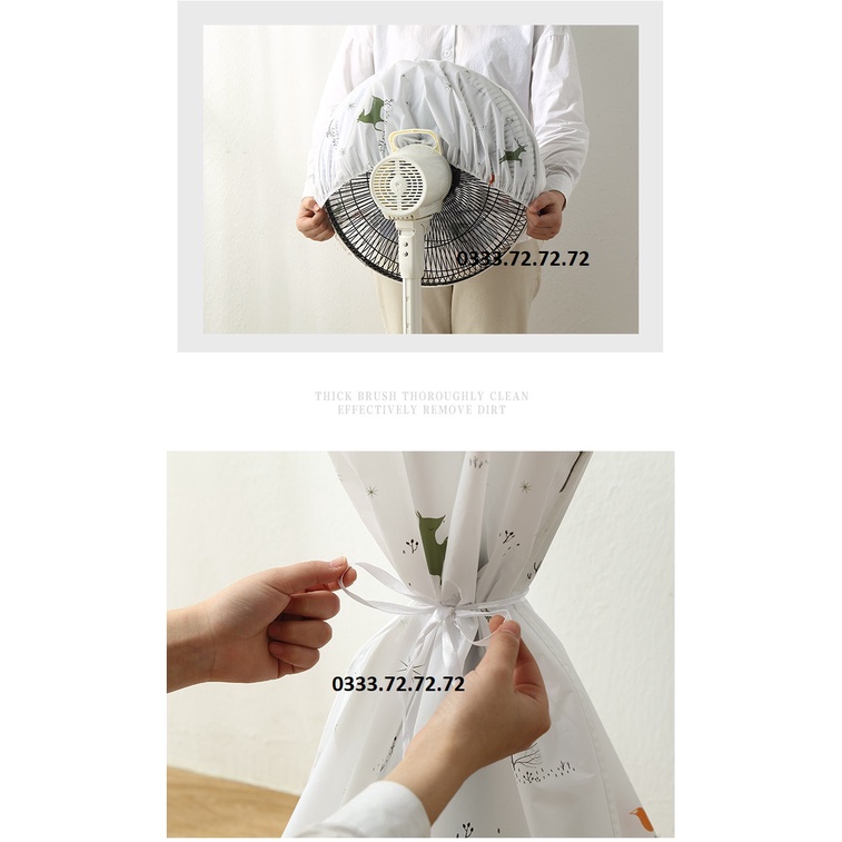 Nhựa sinh học tự hủy - Bọc che bụi cho quạt