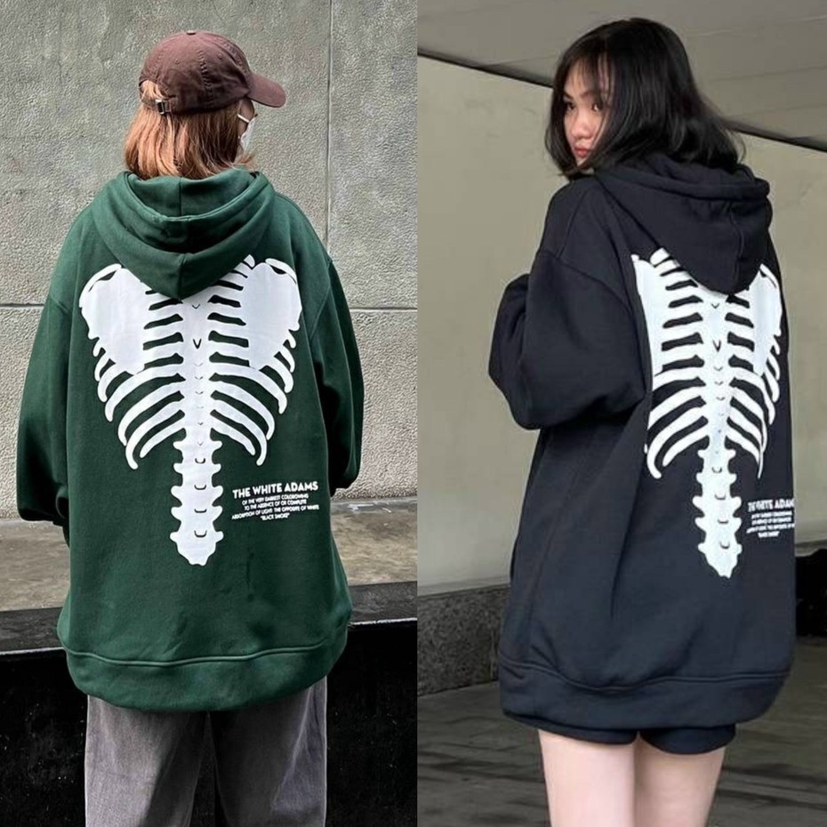 Áo hoodie form rộng Unisex THE WIGHT ADAM (ảnh thật tại shop)