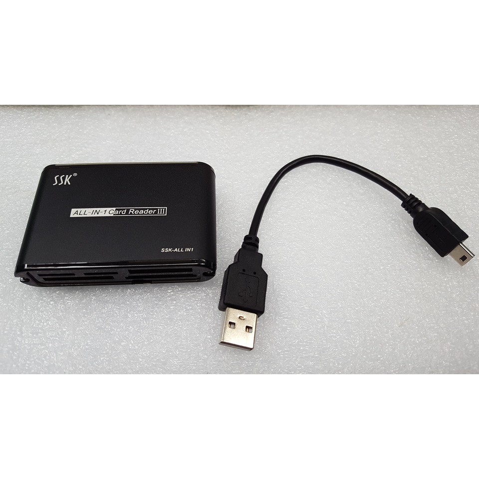 Đầu đọc thẻ nhớ đa năng SSK | Card Reader All in one