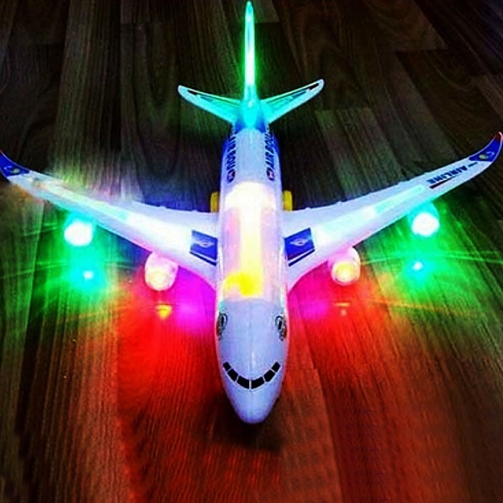Đồ chơi mô hình máy bay điều khiển từ xa có đèn LED thú vị cho bé