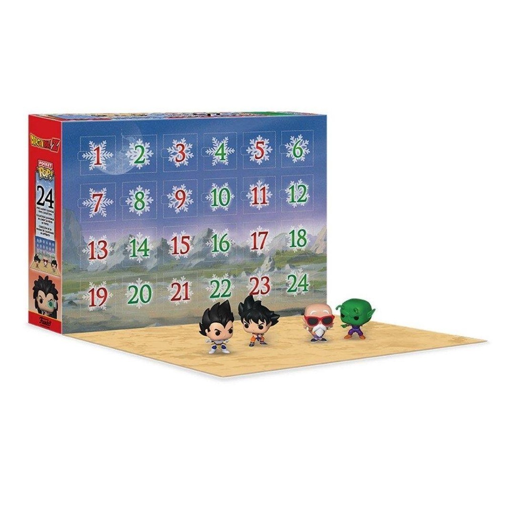 Mô hình Dragon Ball Z 5cm Advent Calendar Funko Pop Nhựa PVC CHÍNH HÃNG MỸ DBFKP01