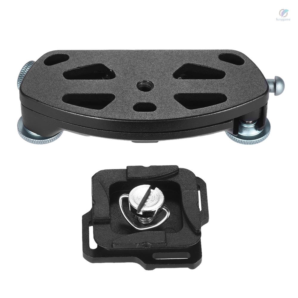 ANDOER Kẹp Khóa Thắt Lưng Tháo Lắp Nhanh Bằng Kim Loại Cho Máy Ảnh DSLR Max Sức Chứa Lớn 20kg