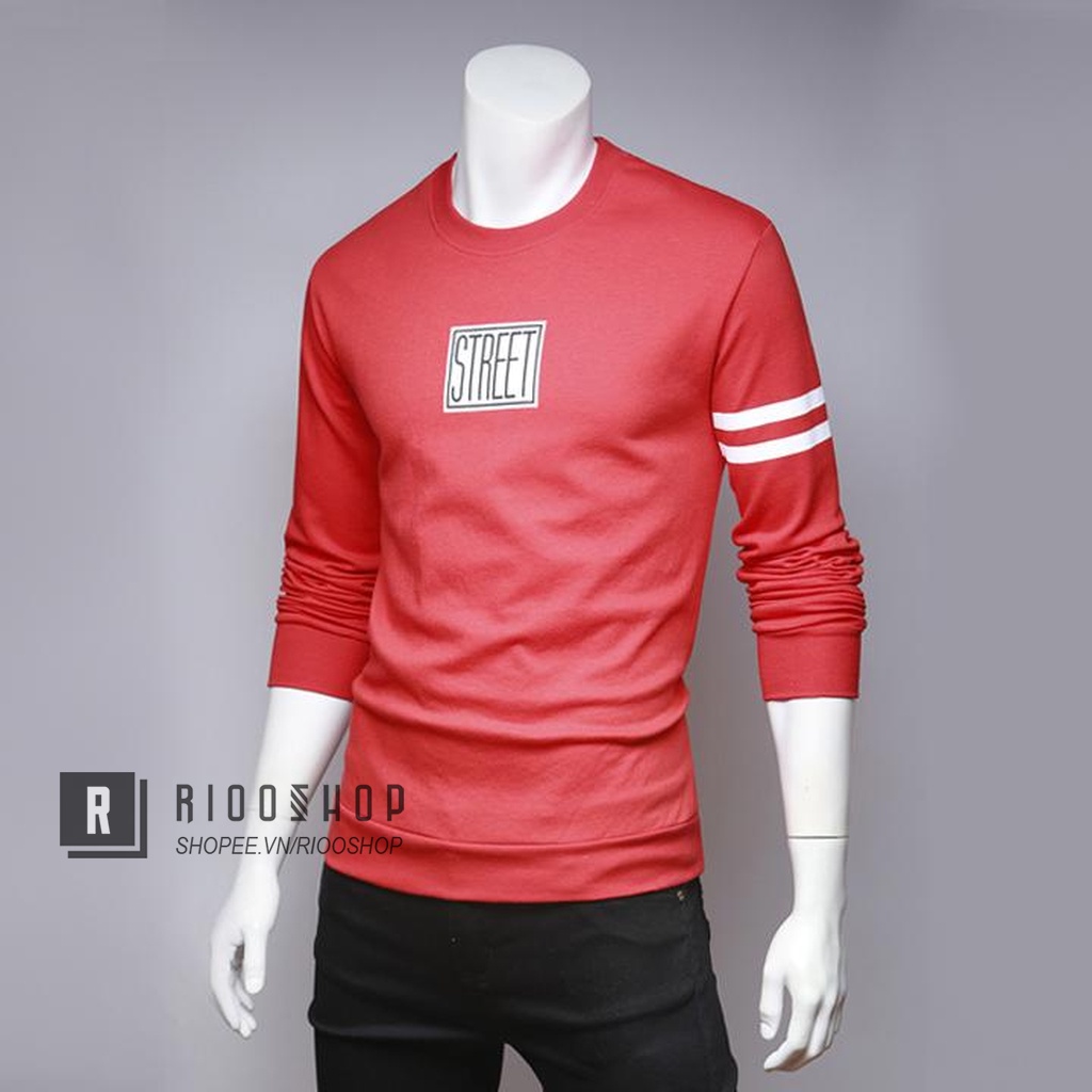 Áo thun nam tay dài hàn quốc street mới RKL014 - áo phông nam dài tay đẹp Riooshop | BigBuy360 - bigbuy360.vn