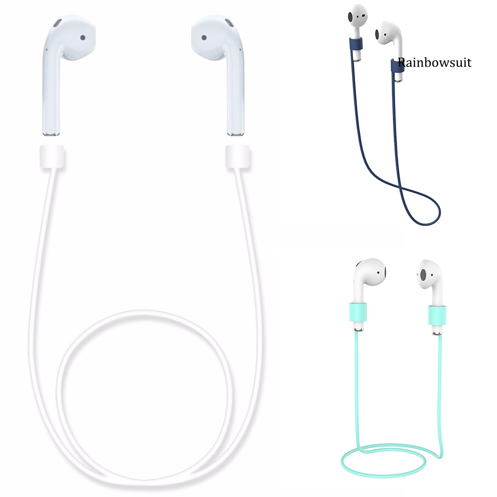 Dây đeo cổ bằng silicone cho tai nghe bluetooth airpods