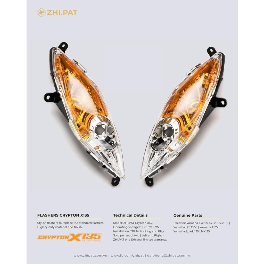 Xi nhan Zhi.PAT Ex135 2010 mod hy lạp chính hãng lắp như zin