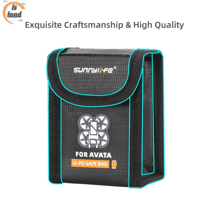 Túi Đựng Pin Lithium Chống Cháy Nổ An Toàn Cho Dji Avata Flame Retardant