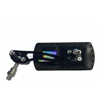 Gương Xe Máy Hình Chữ Nhật Fi Tặng Kèm 1 Bịt Chân Gương Nhựa ABS cao cấp