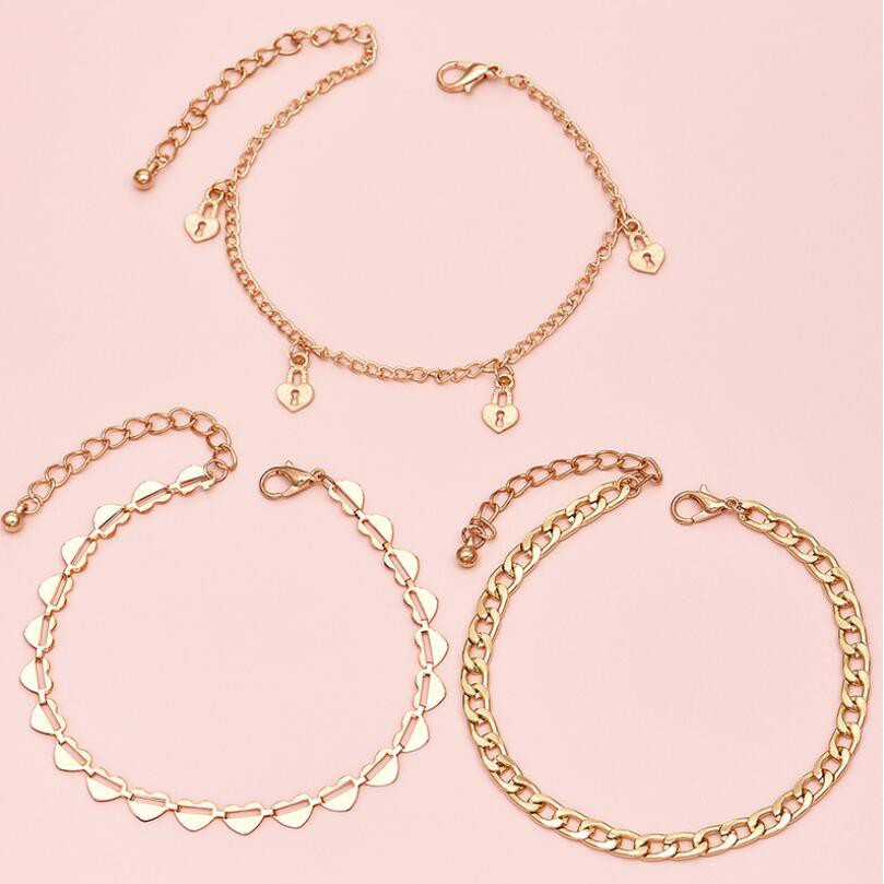 Lắc Chân Nhiều Lớp In Hình Trái Tim Cho Nữ Bingo1 | BigBuy360 - bigbuy360.vn