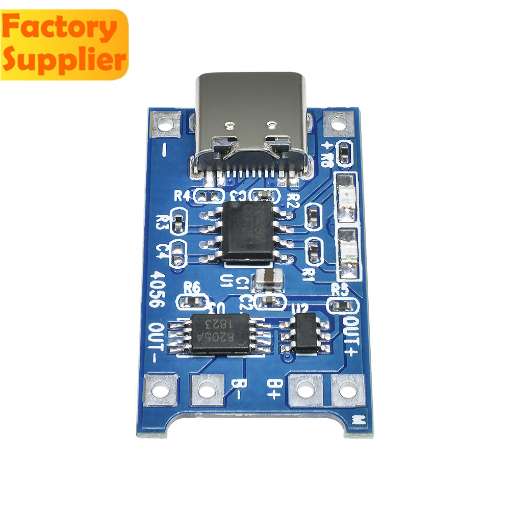 Bảng Mạch Sạc Pin Lithium Type-C Usb 5v 1a 18650 Tp4056 1a Li-Ion | BigBuy360 - bigbuy360.vn