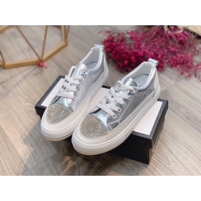 Giày thể thao Nhũ Bạc Cực Chất