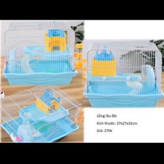 Chuồng Lồng Lâu đài ,cung điện cho hamster