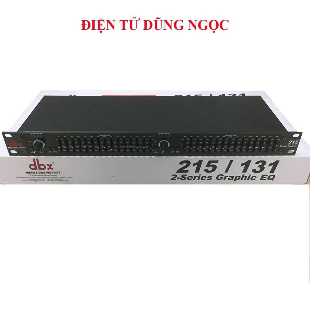 Lọc Tiếng Equalizer DBX - 215