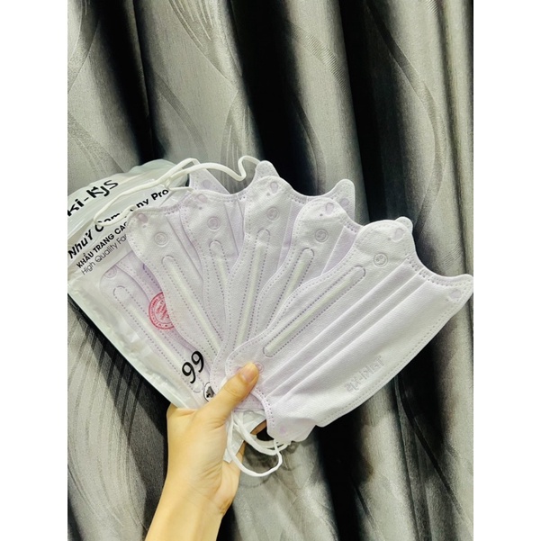 COMBO 50 CÁI KHẨU TRANG CÀNG CUA MIX ĐỦ MÀU