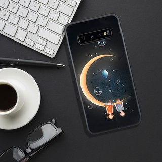 ỐP LƯNG  SAMSUNG S10/S10 PLUS/S10 5G ,   IN HÌNH BẦU TRỜI ĐÊM ĐẦY SAO LẤP LÁNH NHẸ NHÀNG